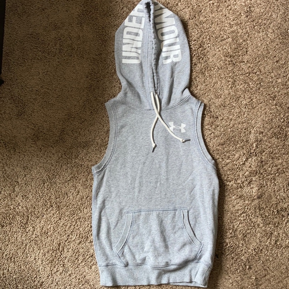 Under armour sleeveless hoodie
